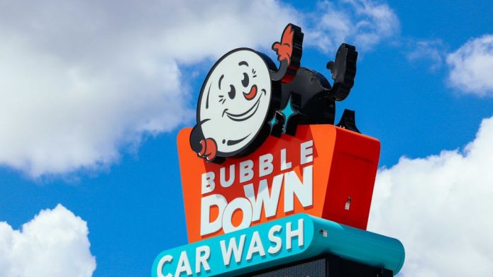 BUBBLE DOWN CAR WASH